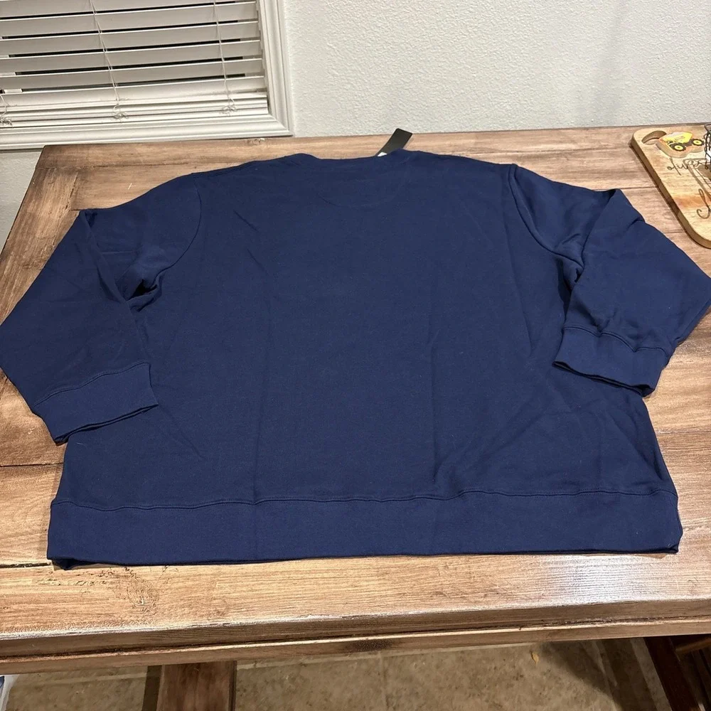 Houston Texans Hooded Sweatshirt Men's‎ 5XL Blue Crew NFL Team Apparel